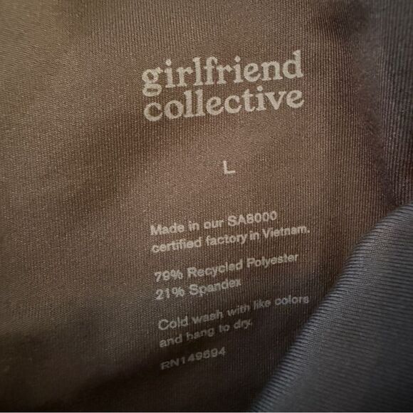 Girlfriend Collective Moon Bike Unitard - Picture 4 of 5